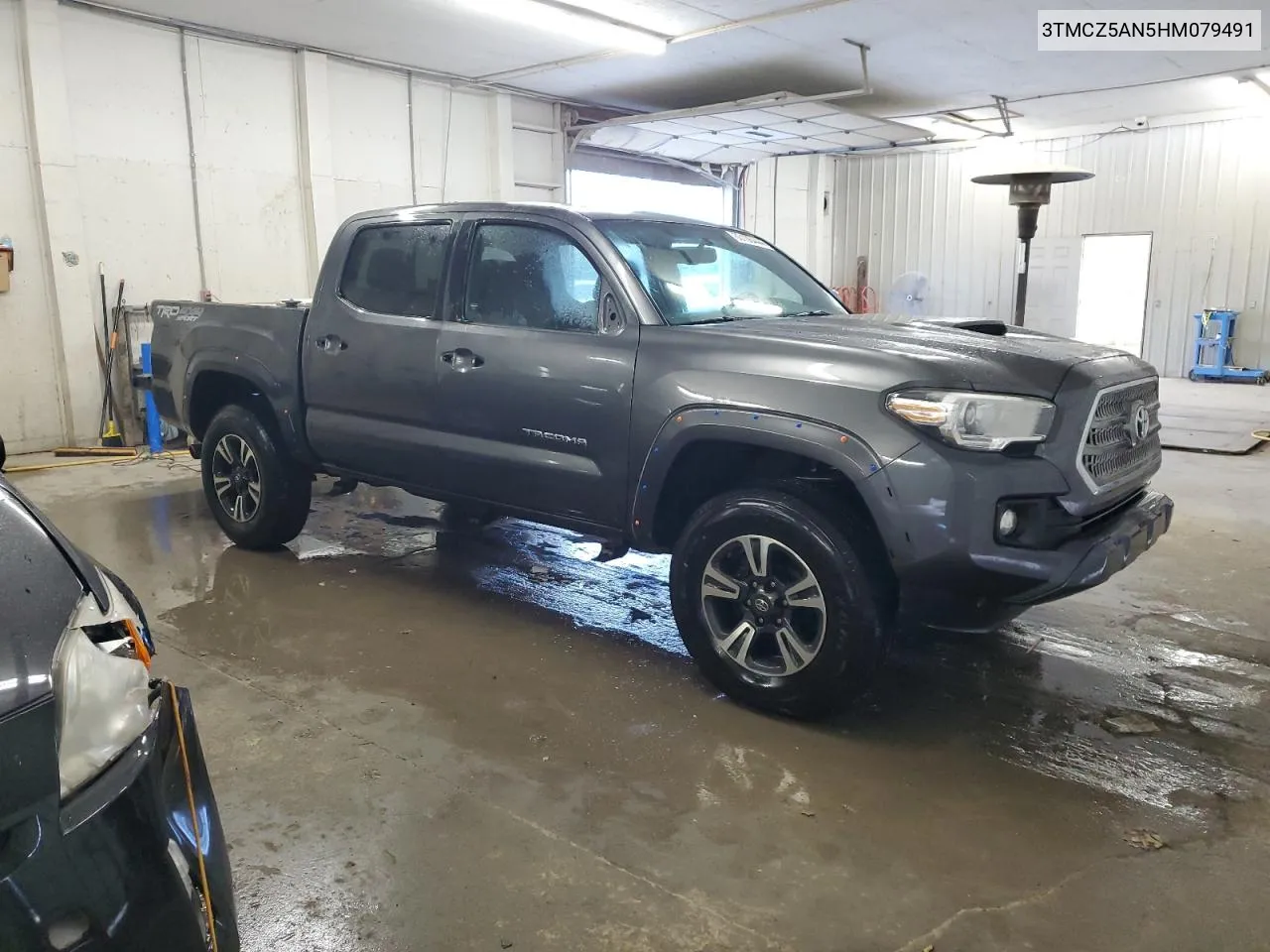 2017 Toyota Tacoma Double Cab VIN: 3TMCZ5AN5HM079491 Lot: 80106444