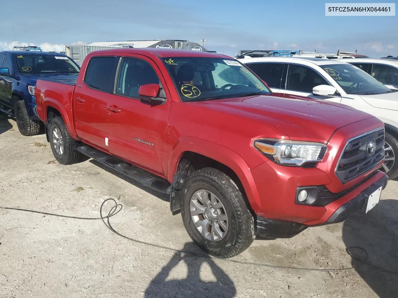 2017 Toyota Tacoma Double Cab VIN: 5TFCZ5AN6HX064461 Lot: 80197444