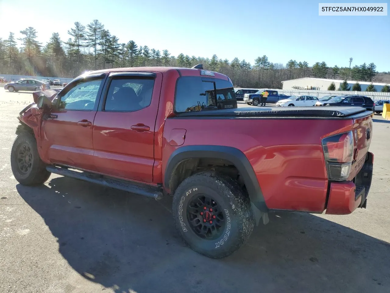 2017 Toyota Tacoma Double Cab VIN: 5TFCZ5AN7HX049922 Lot: 80364444