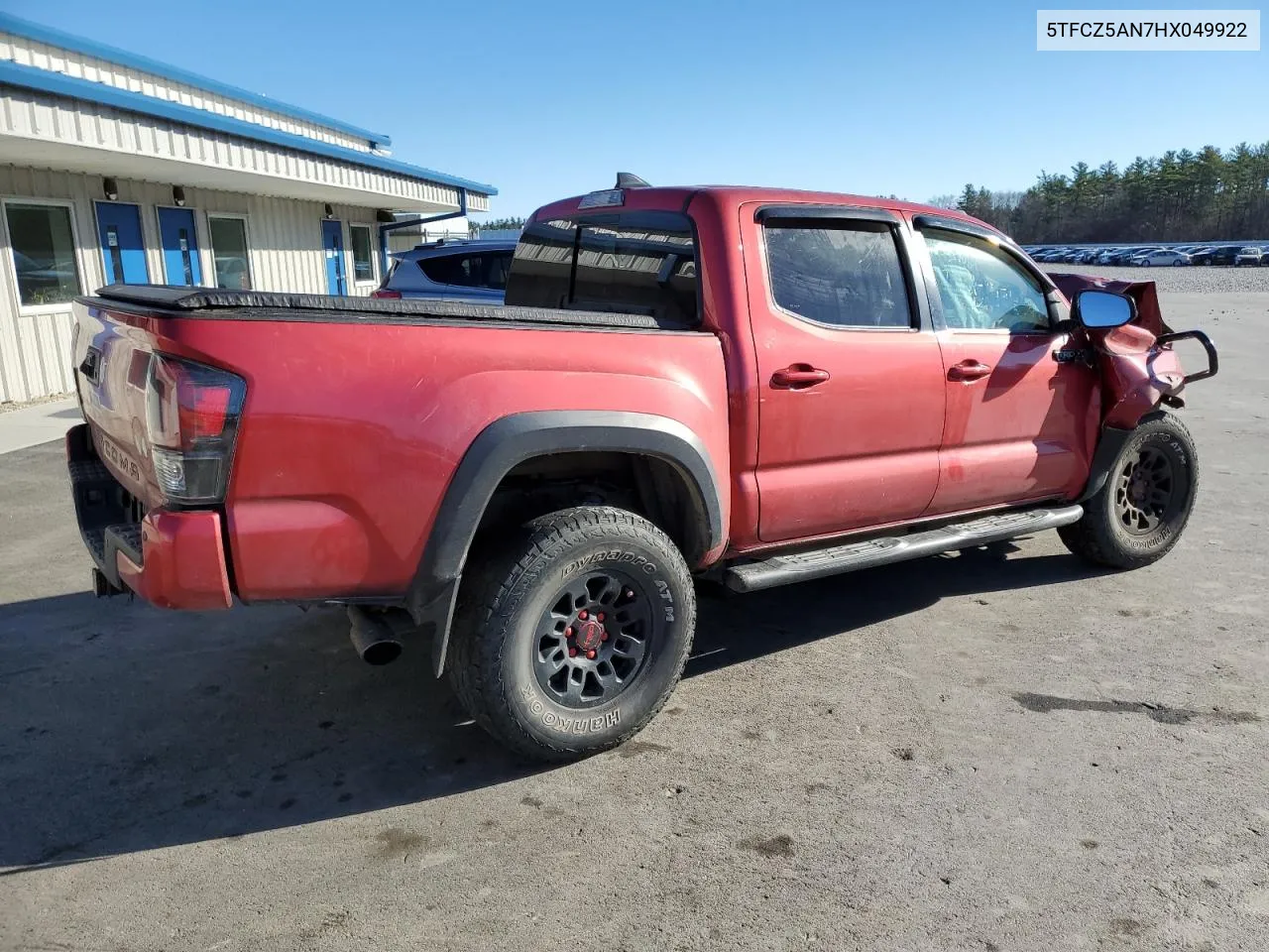 2017 Toyota Tacoma Double Cab VIN: 5TFCZ5AN7HX049922 Lot: 80364444