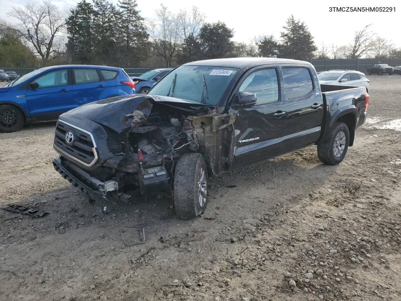 2017 Toyota Tacoma Double Cab VIN: 3TMCZ5AN5HM052291 Lot: 81293404