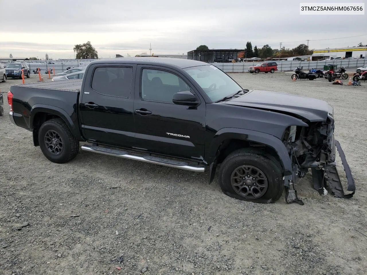 2017 Toyota Tacoma Double Cab VIN: 3TMCZ5AN6HM067656 Lot: 81521894