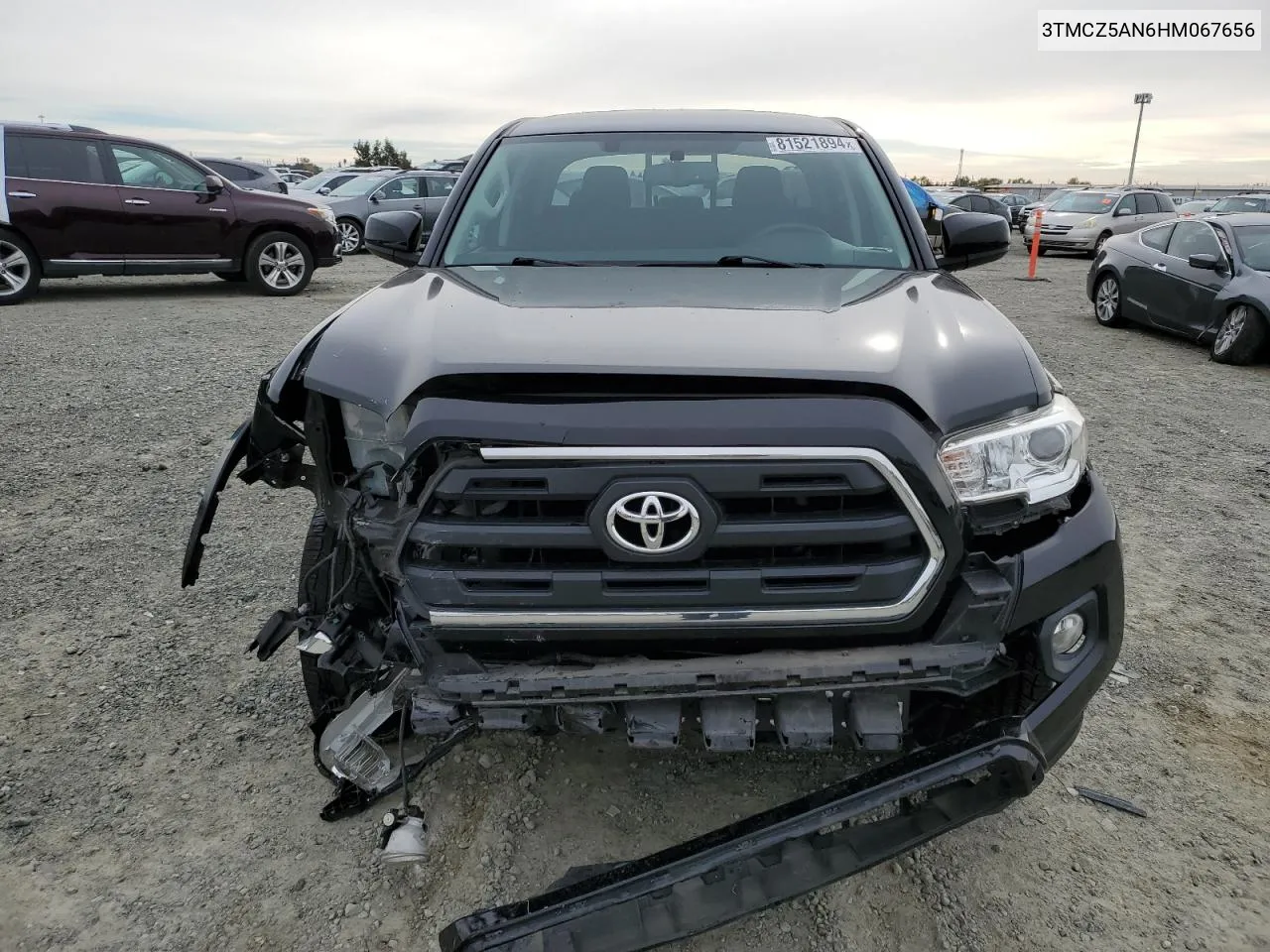 2017 Toyota Tacoma Double Cab VIN: 3TMCZ5AN6HM067656 Lot: 81521894