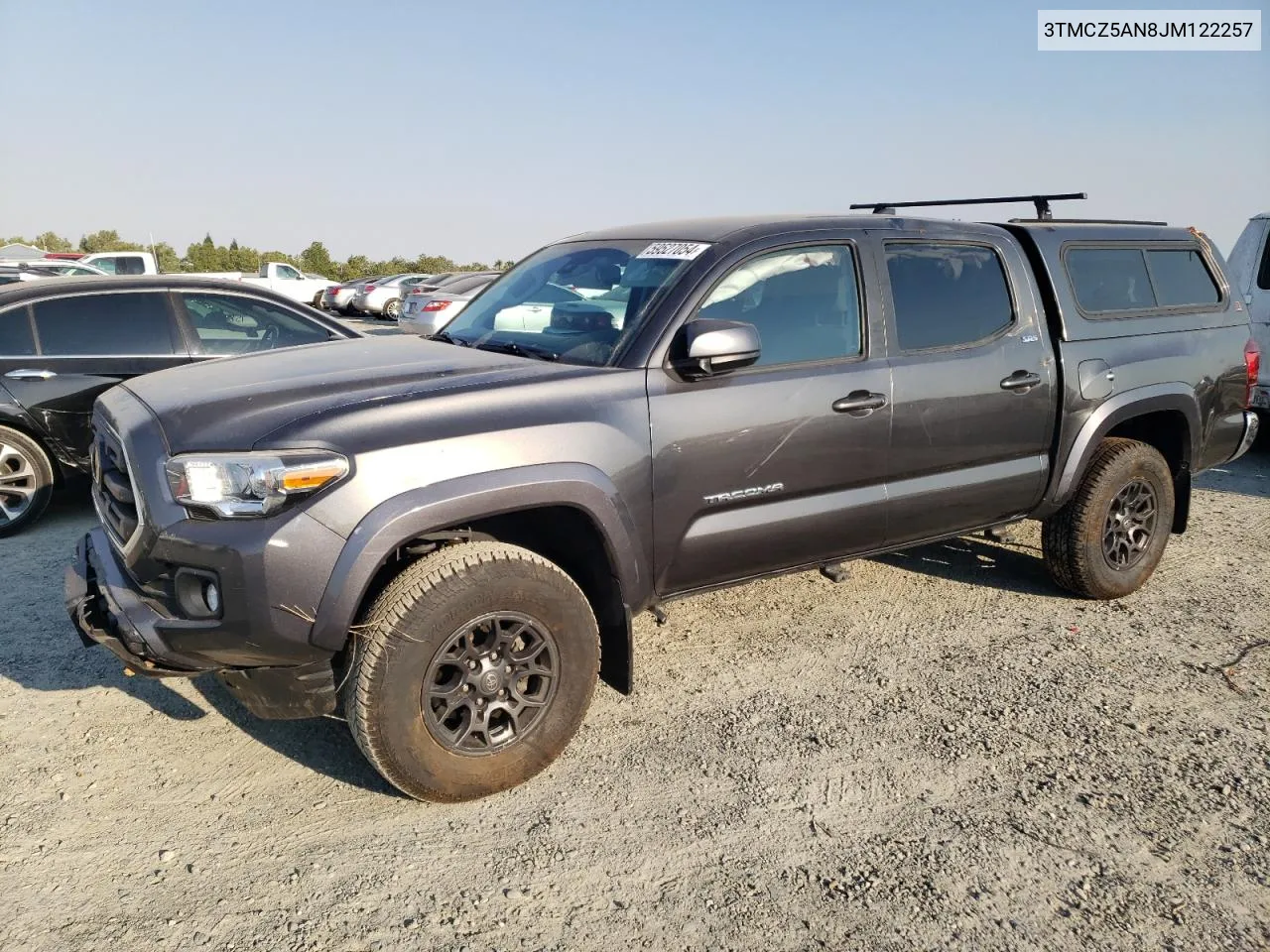 2018 Toyota Tacoma Double Cab VIN: 3TMCZ5AN8JM122257 Lot: 59527054