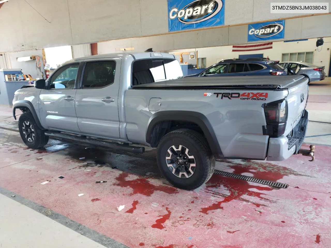 3TMDZ5BN3JM038043 2018 Toyota Tacoma Double Cab