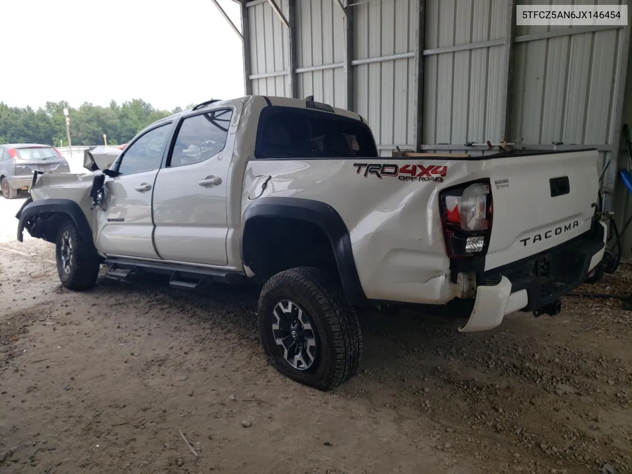 5TFCZ5AN6JX146454 2018 Toyota Tacoma Double Cab