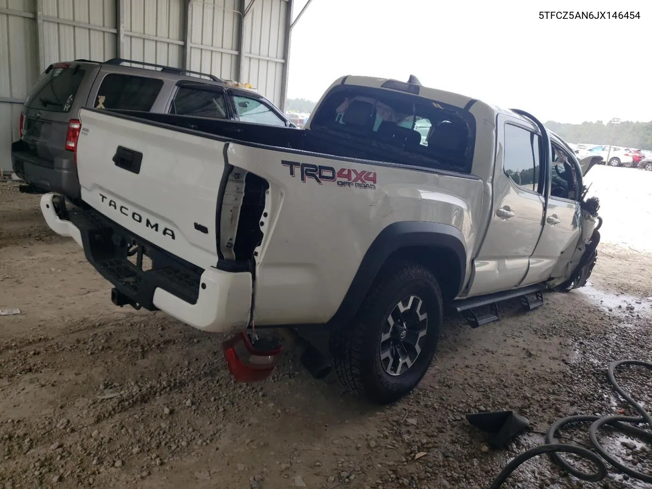 5TFCZ5AN6JX146454 2018 Toyota Tacoma Double Cab