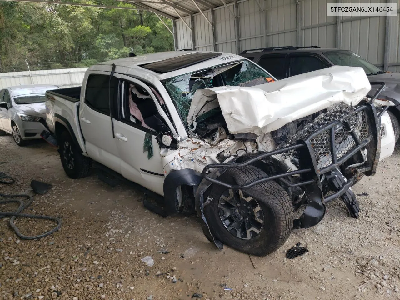 2018 Toyota Tacoma Double Cab VIN: 5TFCZ5AN6JX146454 Lot: 60228193