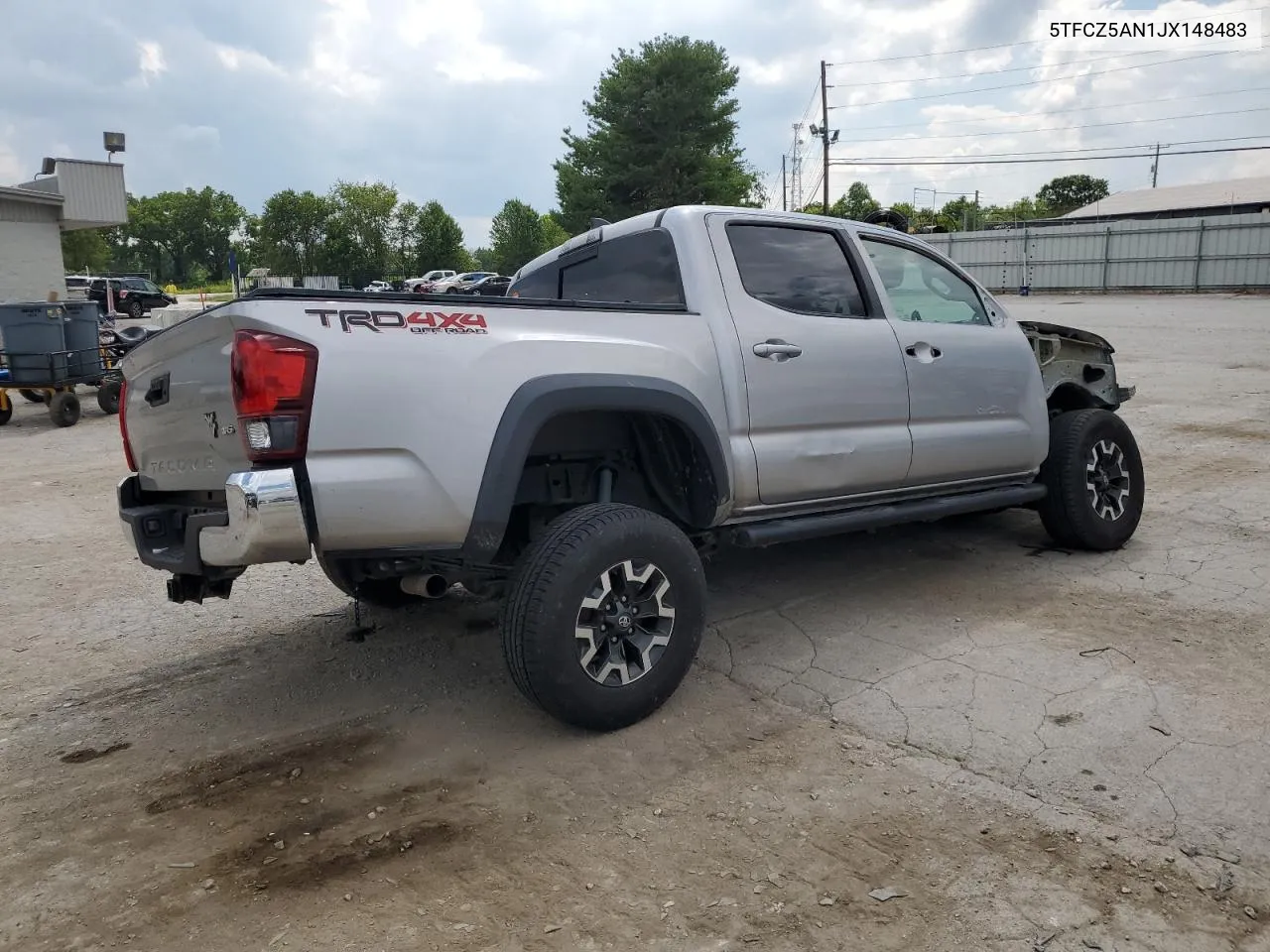 5TFCZ5AN1JX148483 2018 Toyota Tacoma Double Cab