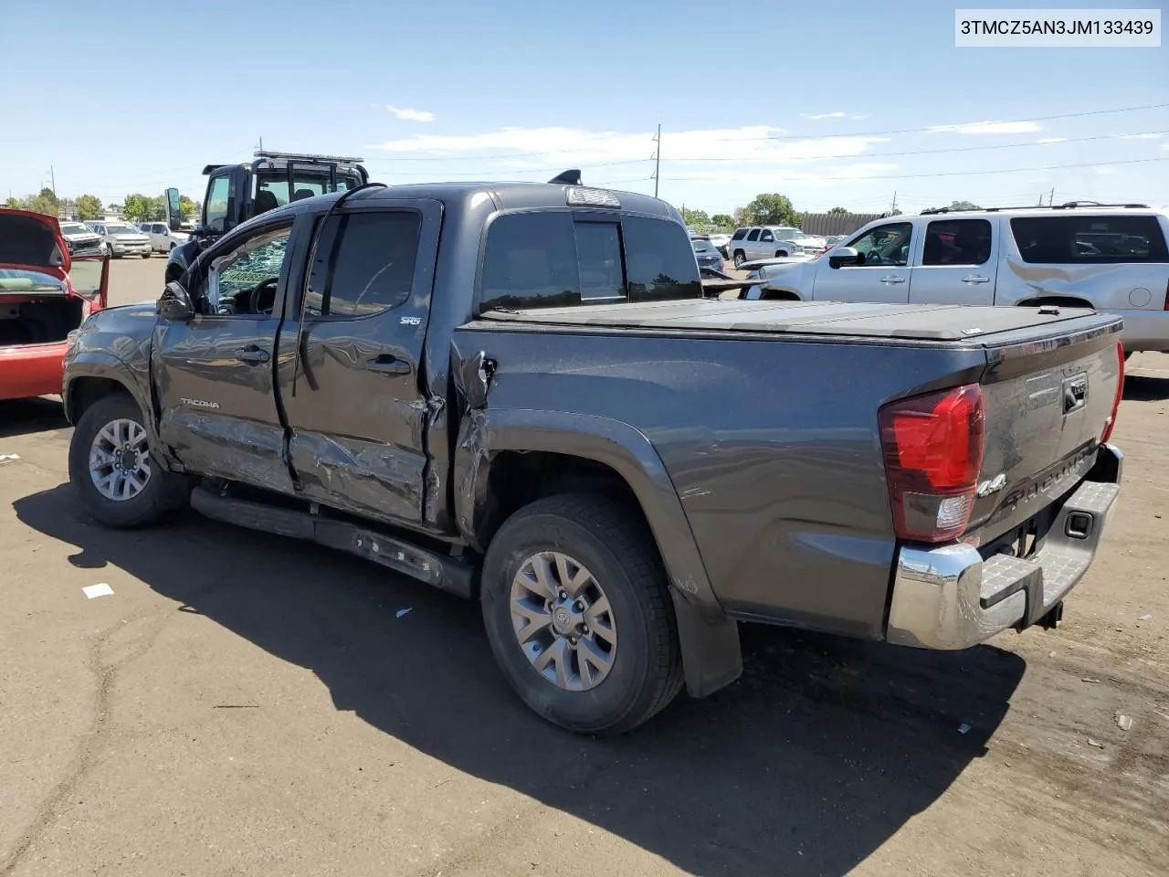 3TMCZ5AN3JM133439 2018 Toyota Tacoma Double Cab