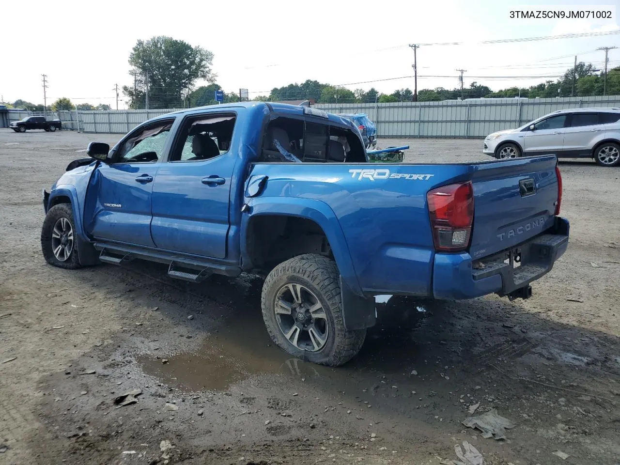 2018 Toyota Tacoma Double Cab VIN: 3TMAZ5CN9JM071002 Lot: 63481774