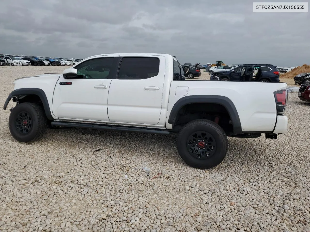 2018 Toyota Tacoma Double Cab VIN: 5TFCZ5AN7JX156555 Lot: 63644924