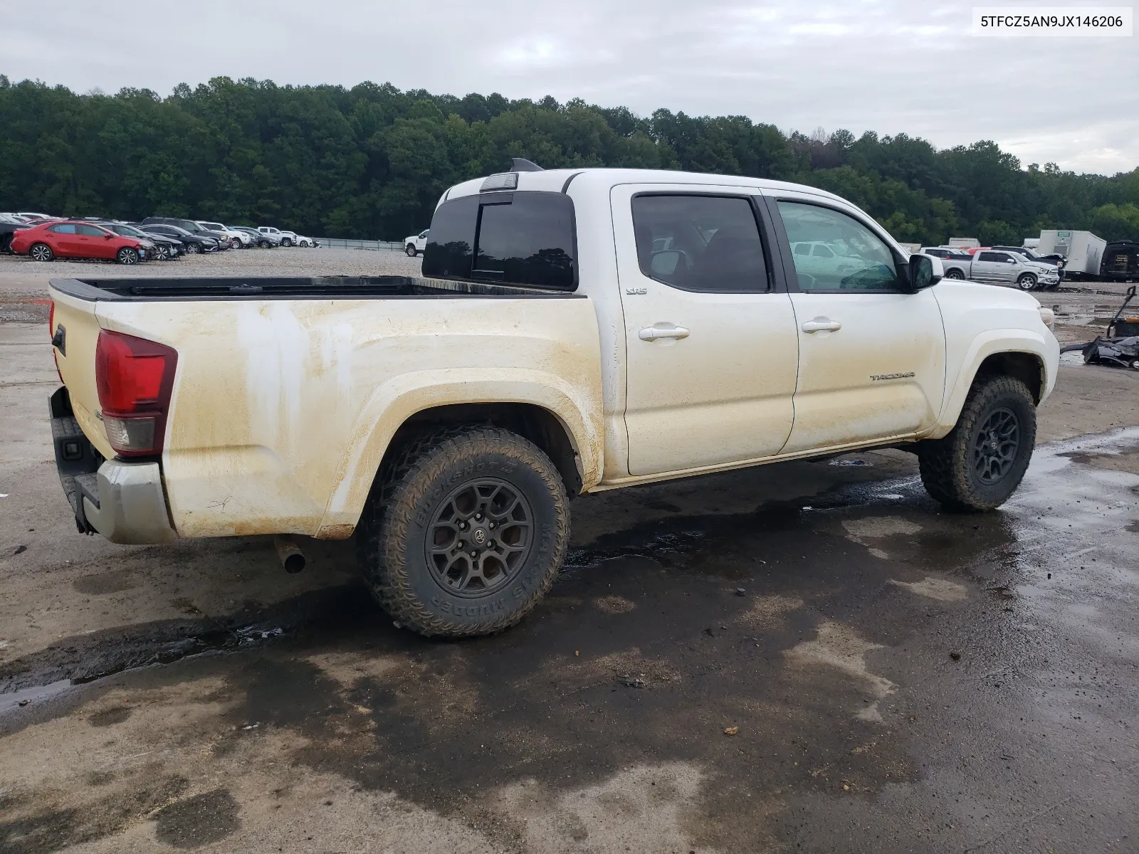 2018 Toyota Tacoma Double Cab VIN: 5TFCZ5AN9JX146206 Lot: 63981994