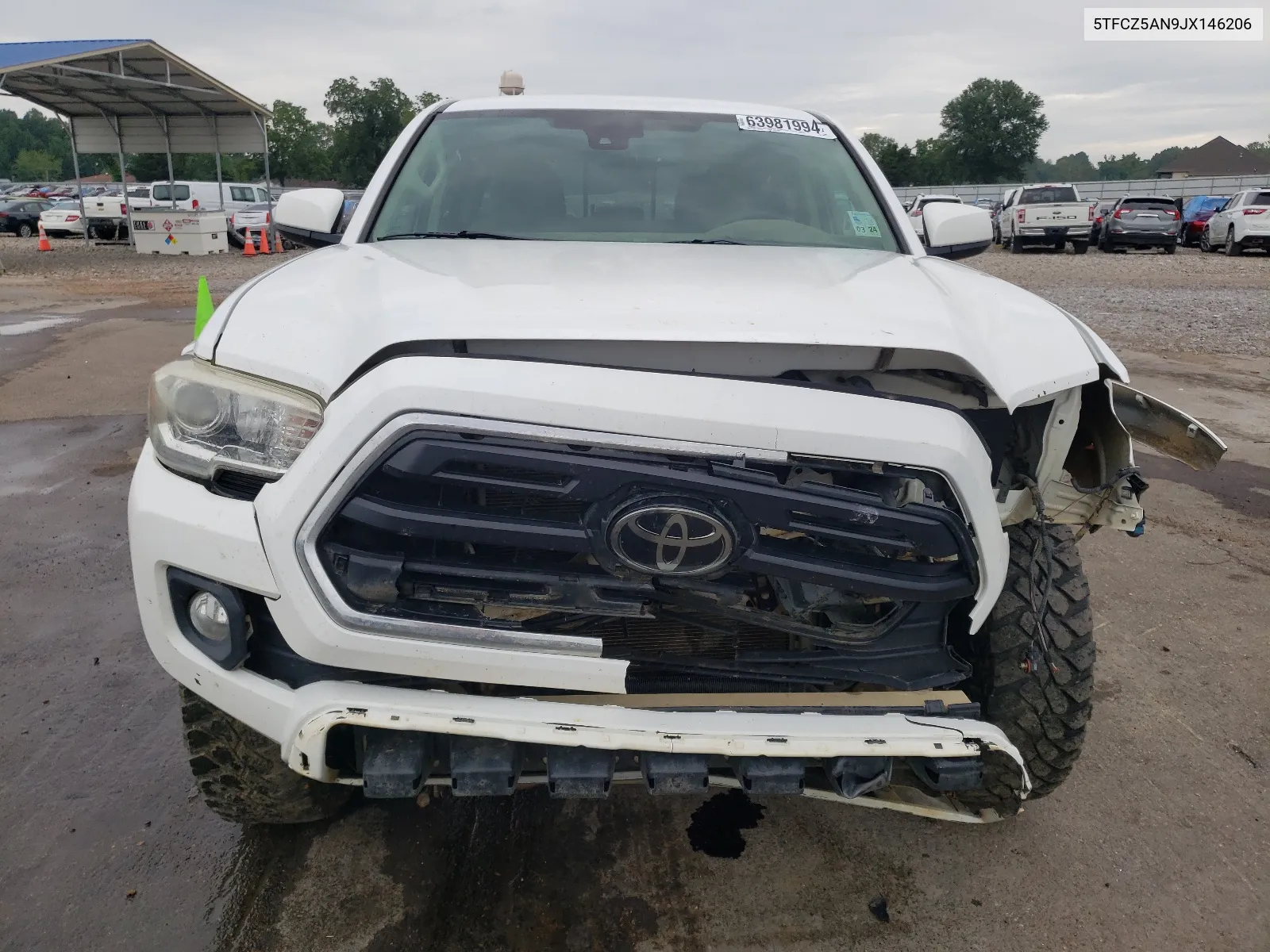 5TFCZ5AN9JX146206 2018 Toyota Tacoma Double Cab