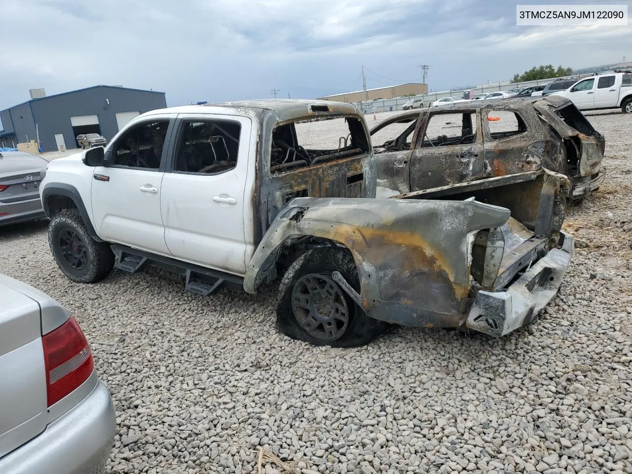 2018 Toyota Tacoma Double Cab VIN: 3TMCZ5AN9JM122090 Lot: 64084184