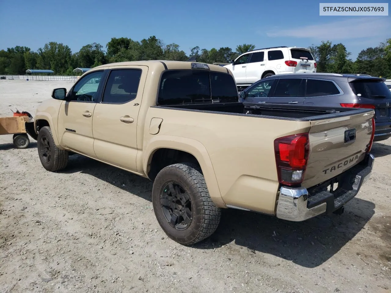 5TFAZ5CN0JX057693 2018 Toyota Tacoma Double Cab