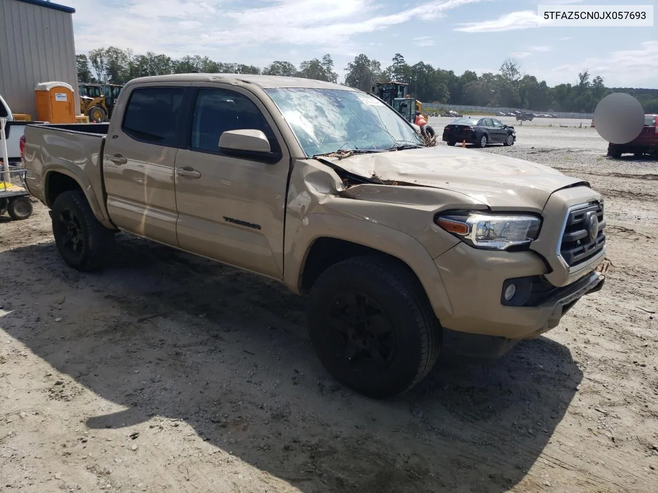 5TFAZ5CN0JX057693 2018 Toyota Tacoma Double Cab