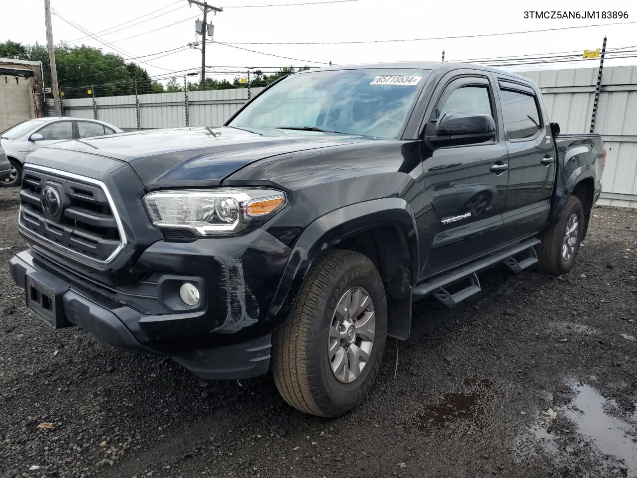 2018 Toyota Tacoma Double Cab VIN: 3TMCZ5AN6JM183896 Lot: 65715534