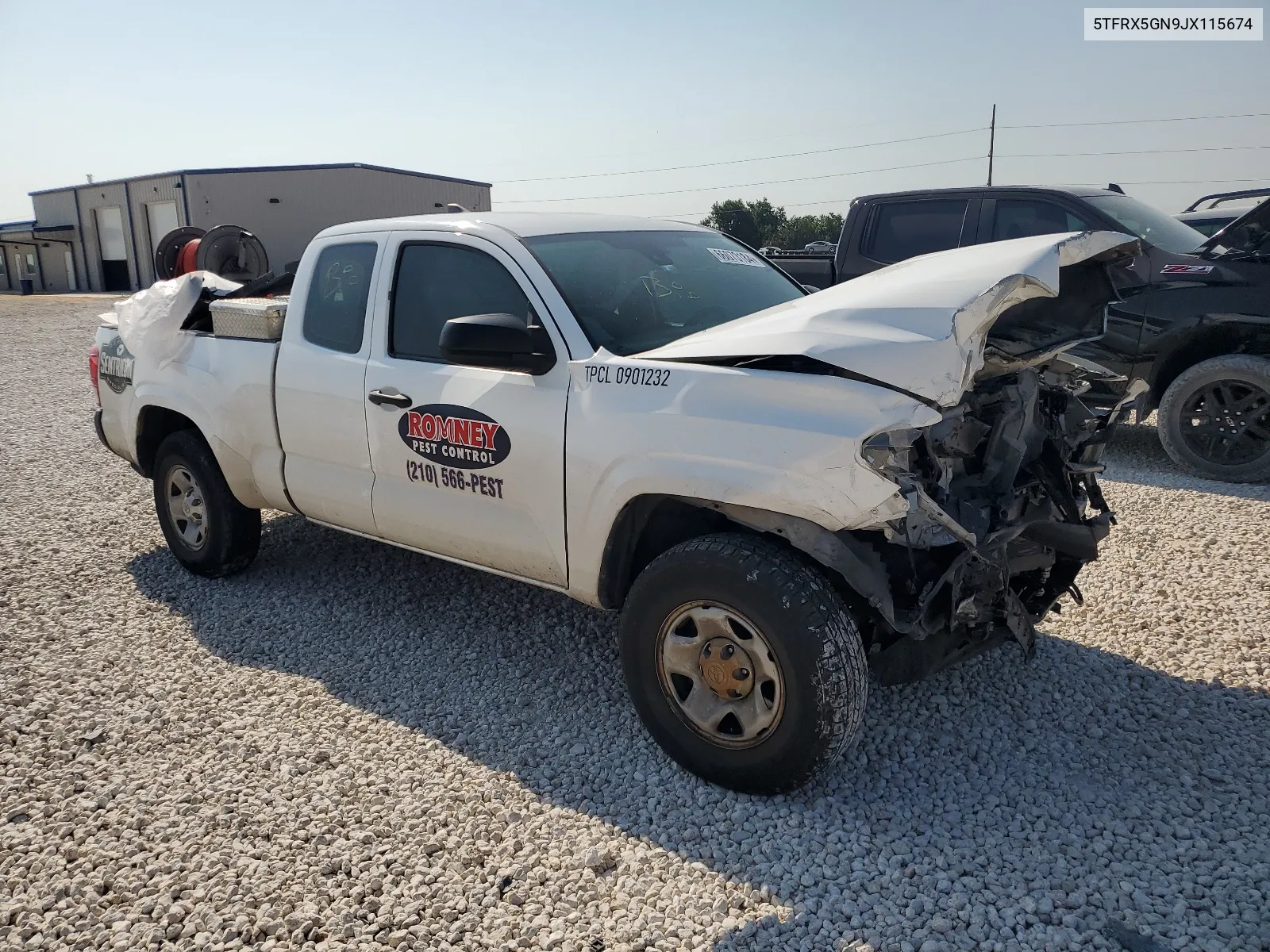 2018 Toyota Tacoma Access Cab VIN: 5TFRX5GN9JX115674 Lot: 66073184