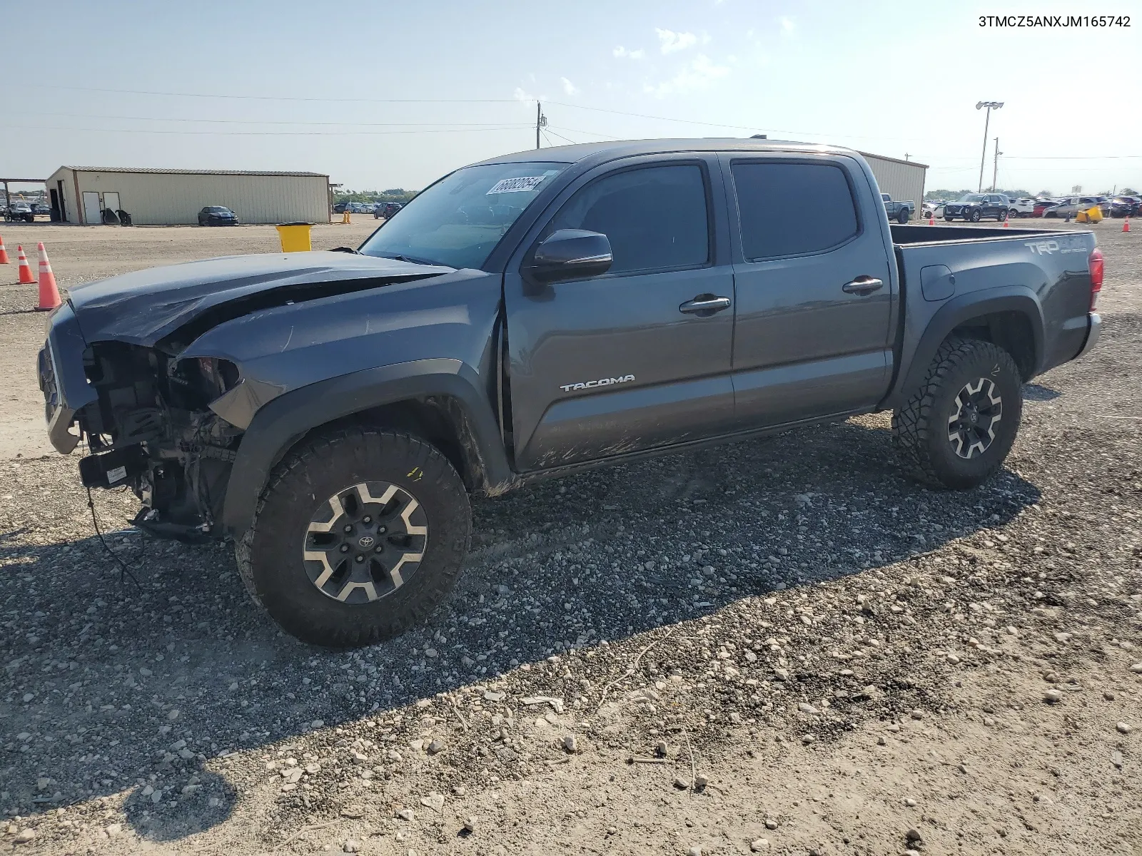 2018 Toyota Tacoma Double Cab VIN: 3TMCZ5ANXJM165742 Lot: 66082054