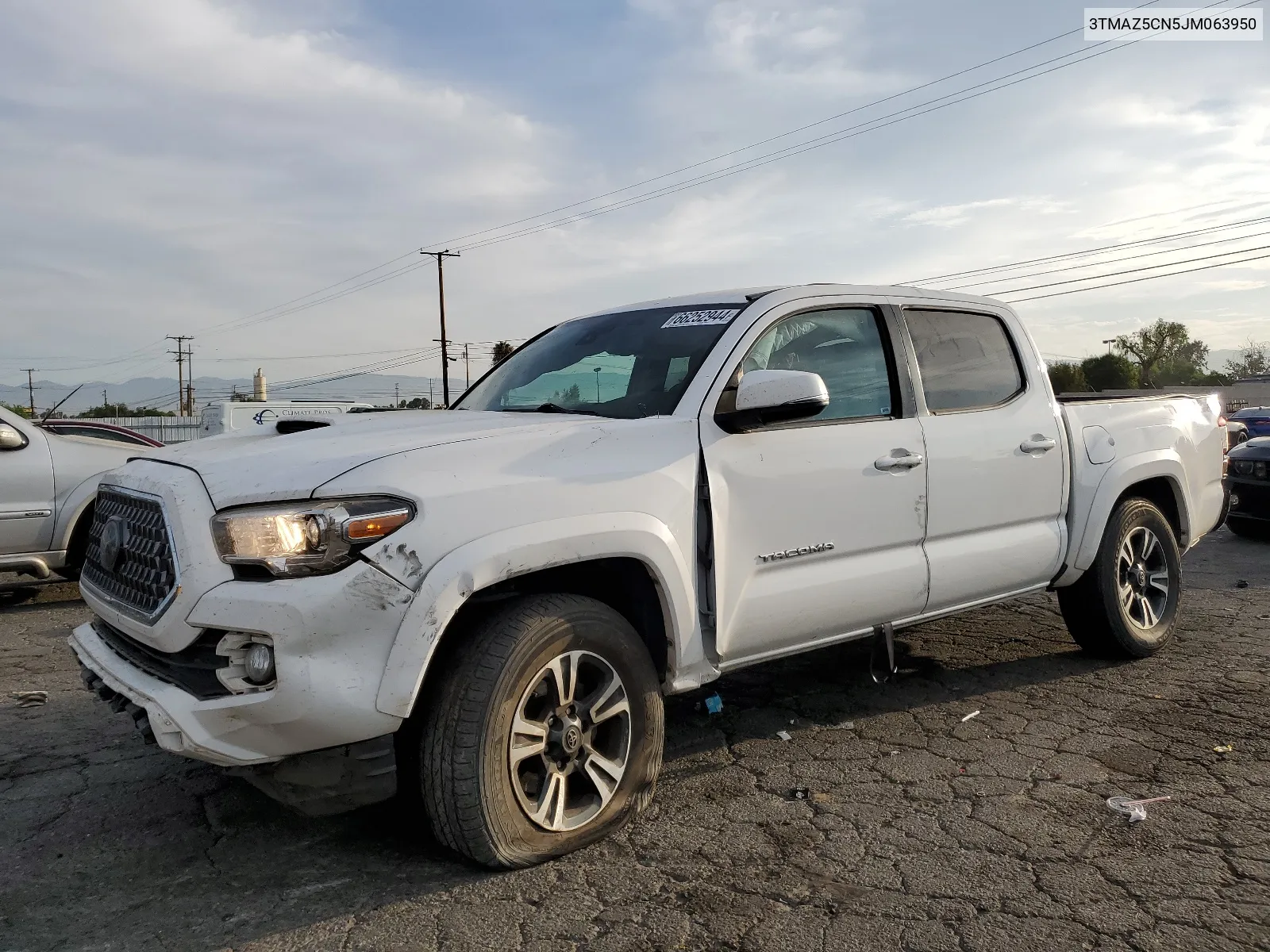 2018 Toyota Tacoma Double Cab VIN: 3TMAZ5CN5JM063950 Lot: 66252944