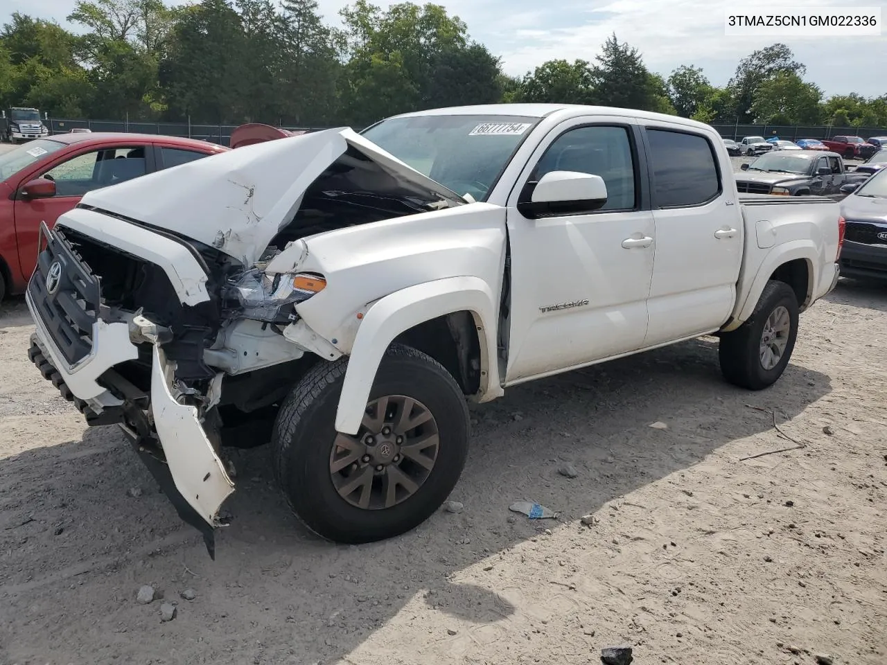 2018 Toyota Tacoma Double Cab VIN: 3TMAZ5CN1GM022336 Lot: 66777754