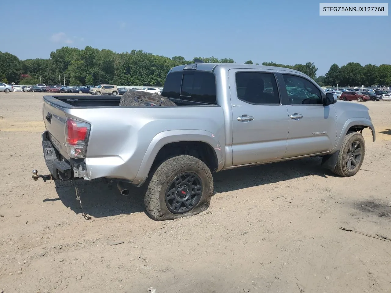 2018 Toyota Tacoma Double Cab VIN: 5TFGZ5AN9JX127768 Lot: 67465174