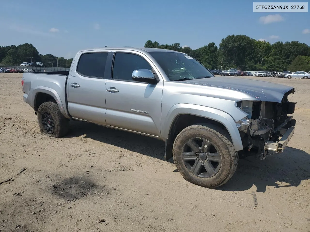 2018 Toyota Tacoma Double Cab VIN: 5TFGZ5AN9JX127768 Lot: 67465174