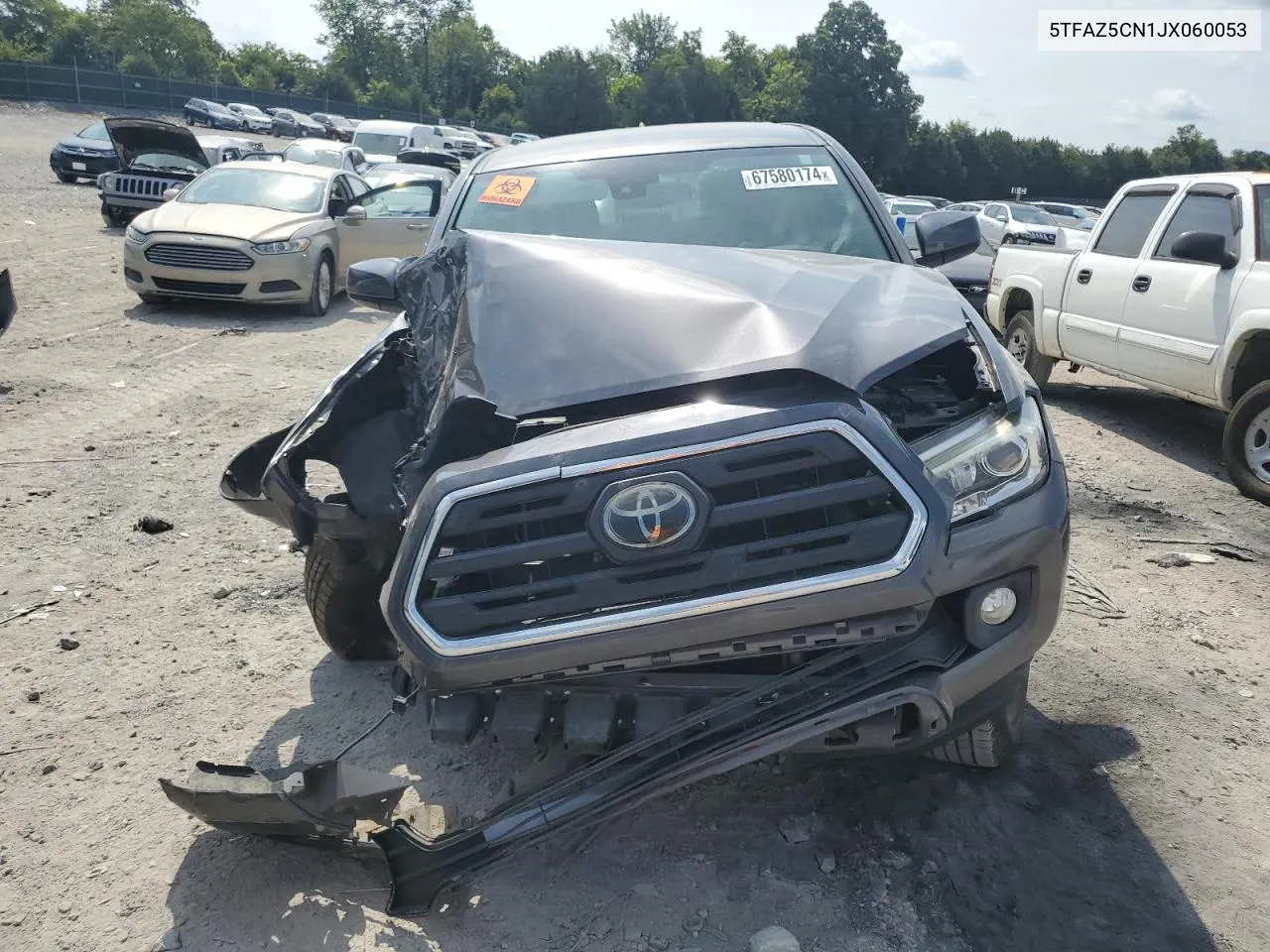 2018 Toyota Tacoma Double Cab VIN: 5TFAZ5CN1JX060053 Lot: 67580174