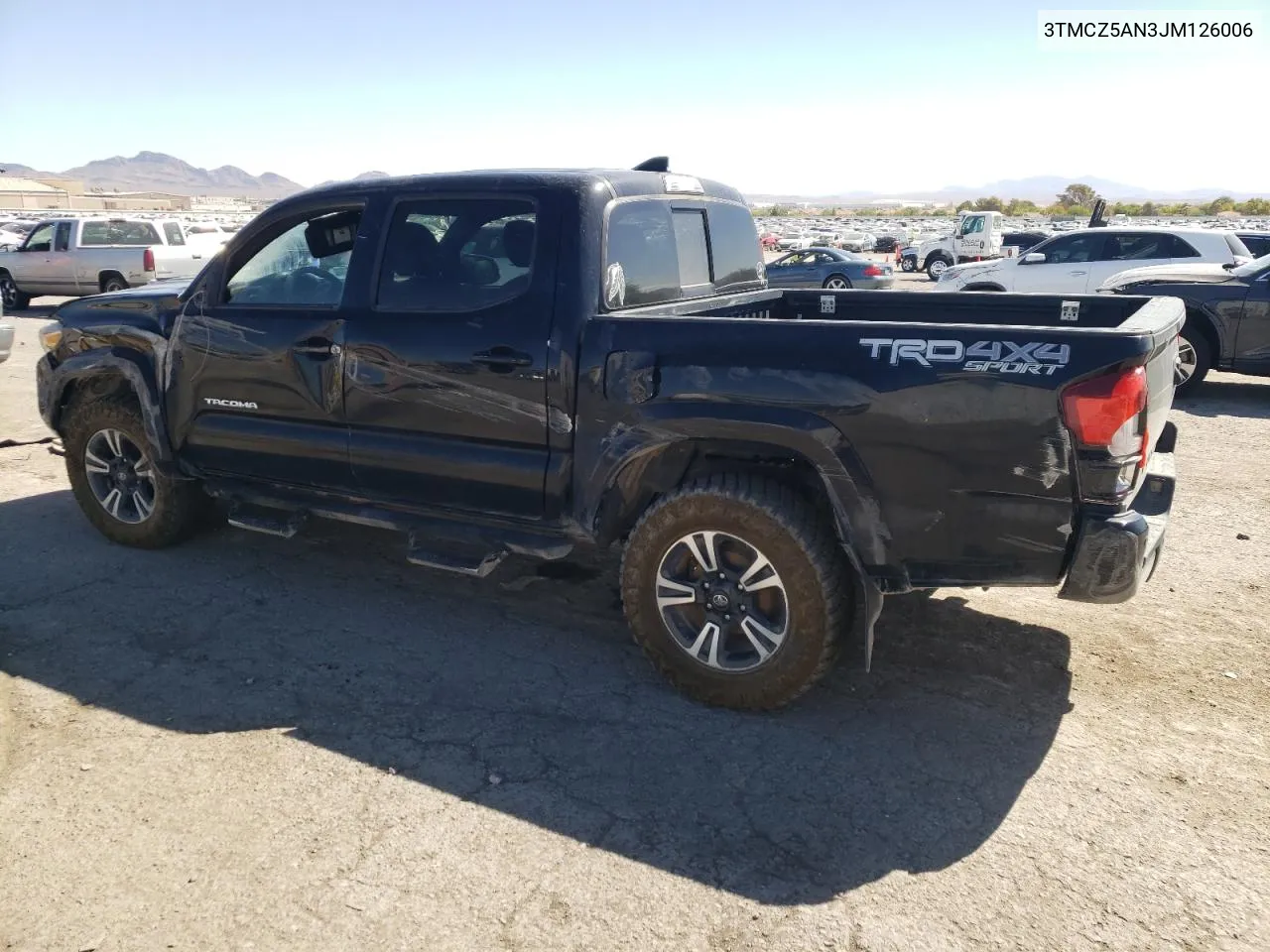 2018 Toyota Tacoma Double Cab VIN: 3TMCZ5AN3JM126006 Lot: 68523424