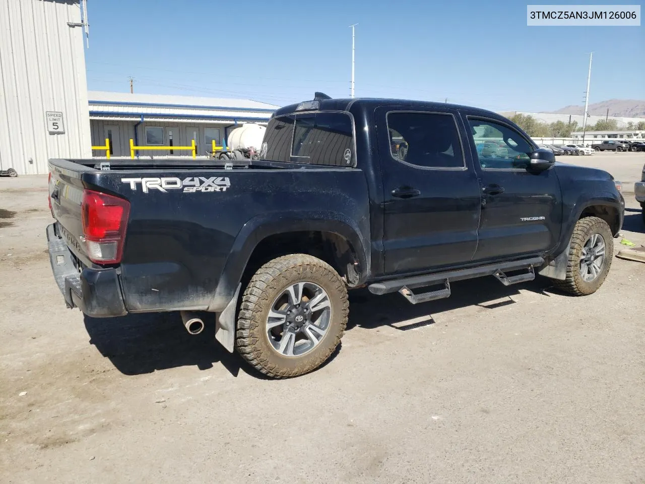 3TMCZ5AN3JM126006 2018 Toyota Tacoma Double Cab