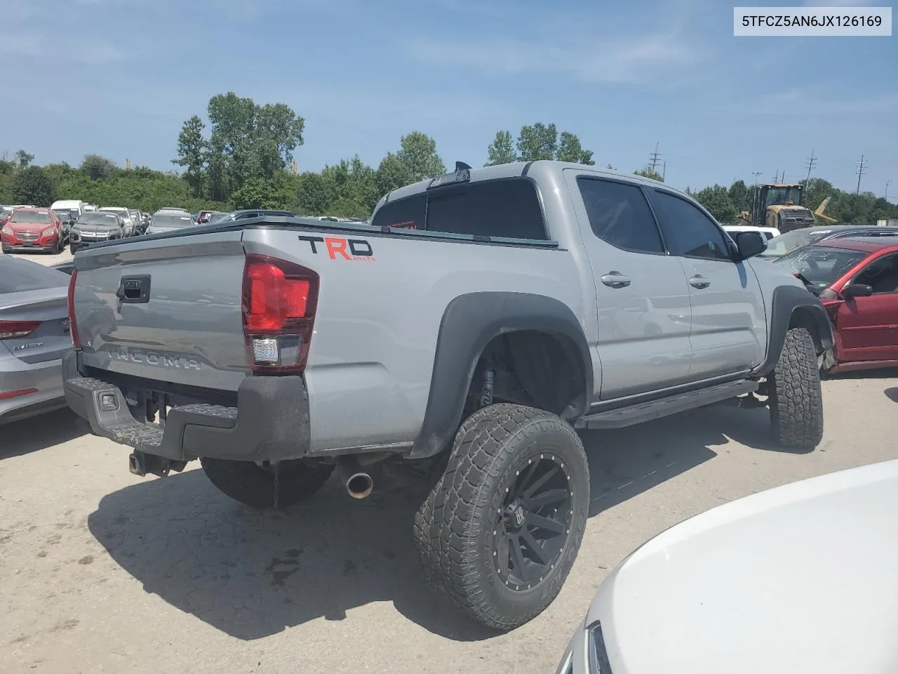 2018 Toyota Tacoma Double Cab VIN: 5TFCZ5AN6JX126169 Lot: 68576494