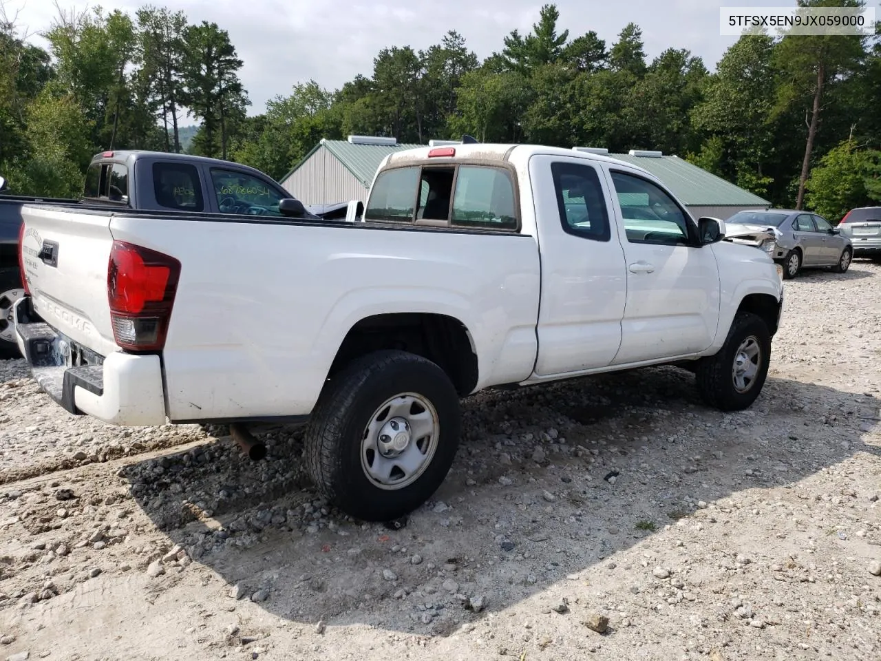 5TFSX5EN9JX059000 2018 Toyota Tacoma Access Cab