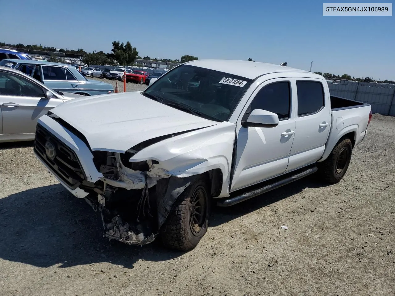 5TFAX5GN4JX106989 2018 Toyota Tacoma Double Cab