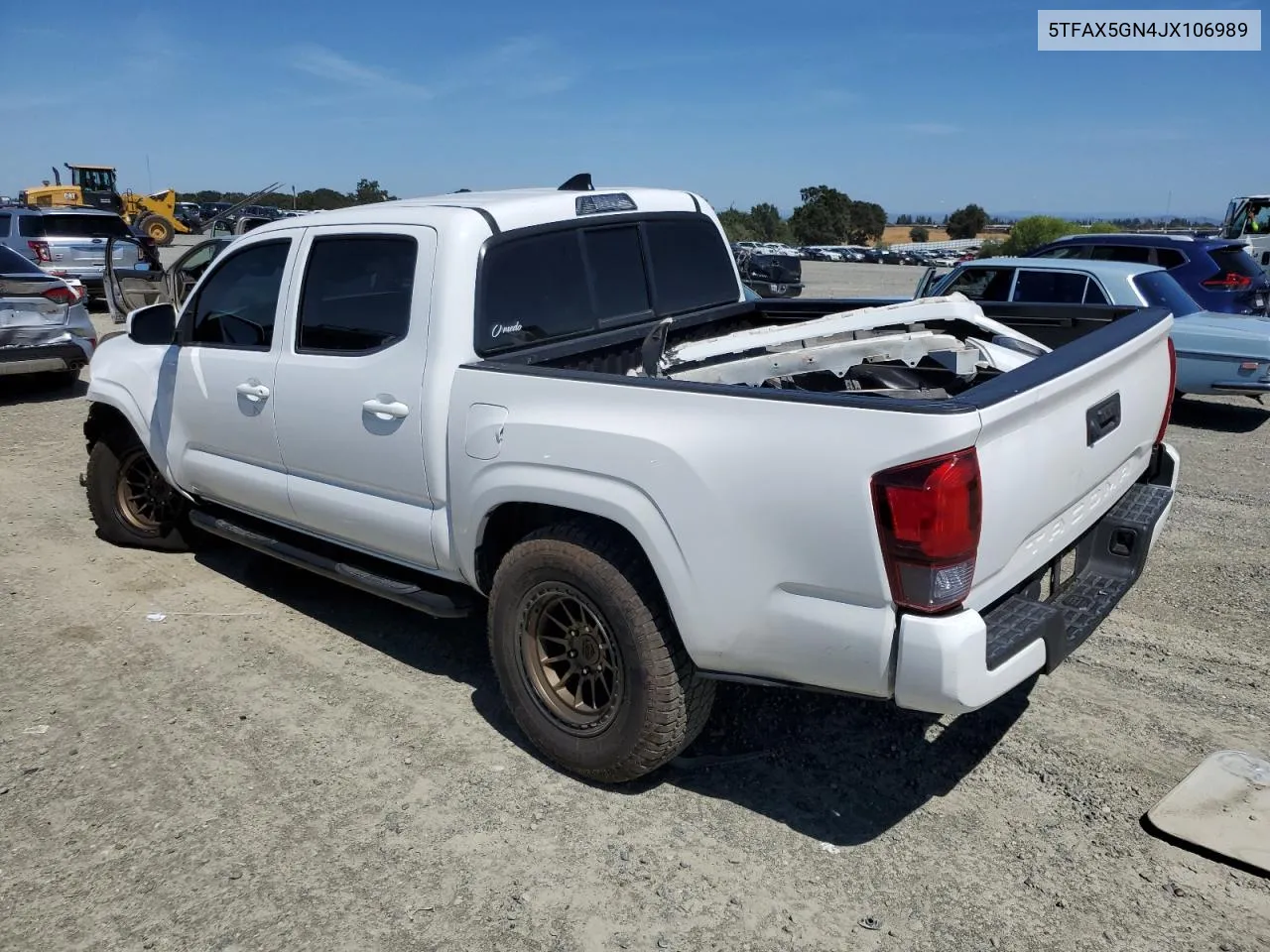 2018 Toyota Tacoma Double Cab VIN: 5TFAX5GN4JX106989 Lot: 68934094