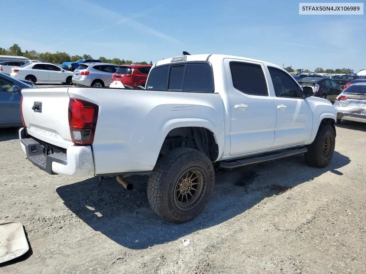 2018 Toyota Tacoma Double Cab VIN: 5TFAX5GN4JX106989 Lot: 68934094