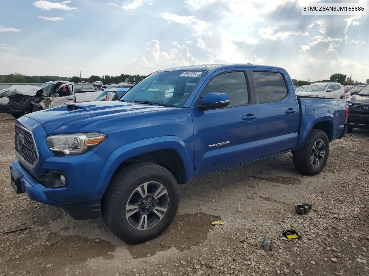 2018 Toyota Tacoma Double Cab VIN: 3TMCZ5AN3JM168885 Lot: 68944354