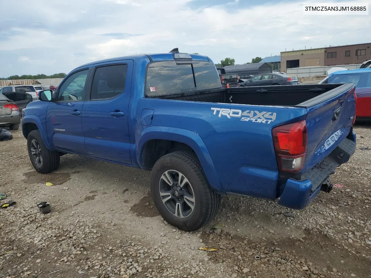 3TMCZ5AN3JM168885 2018 Toyota Tacoma Double Cab