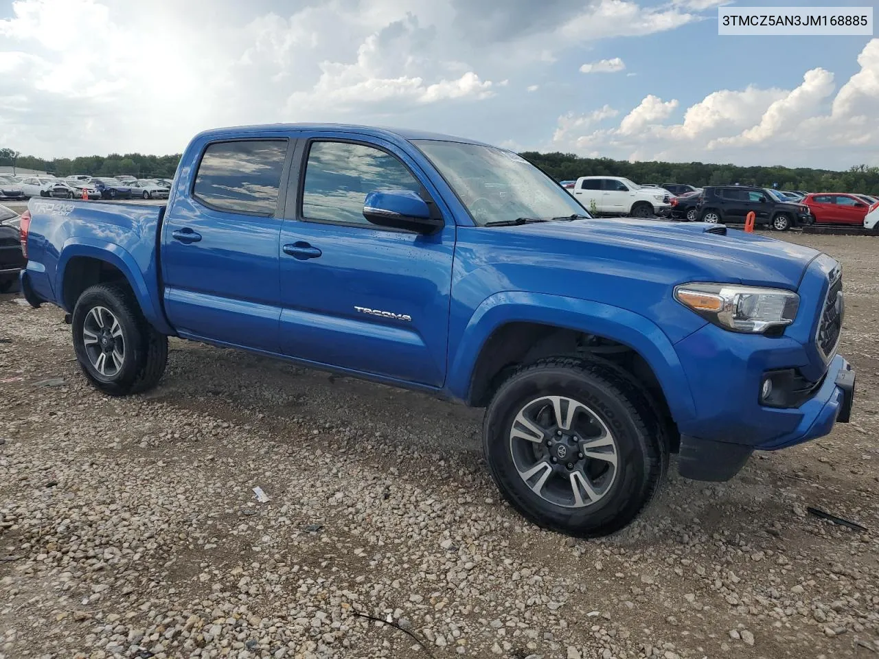 3TMCZ5AN3JM168885 2018 Toyota Tacoma Double Cab