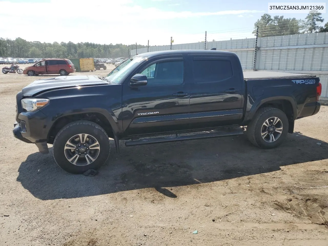 3TMCZ5AN3JM121369 2018 Toyota Tacoma Double Cab