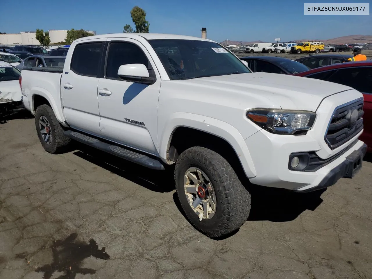 2018 Toyota Tacoma Double Cab VIN: 5TFAZ5CN9JX069177 Lot: 69051134