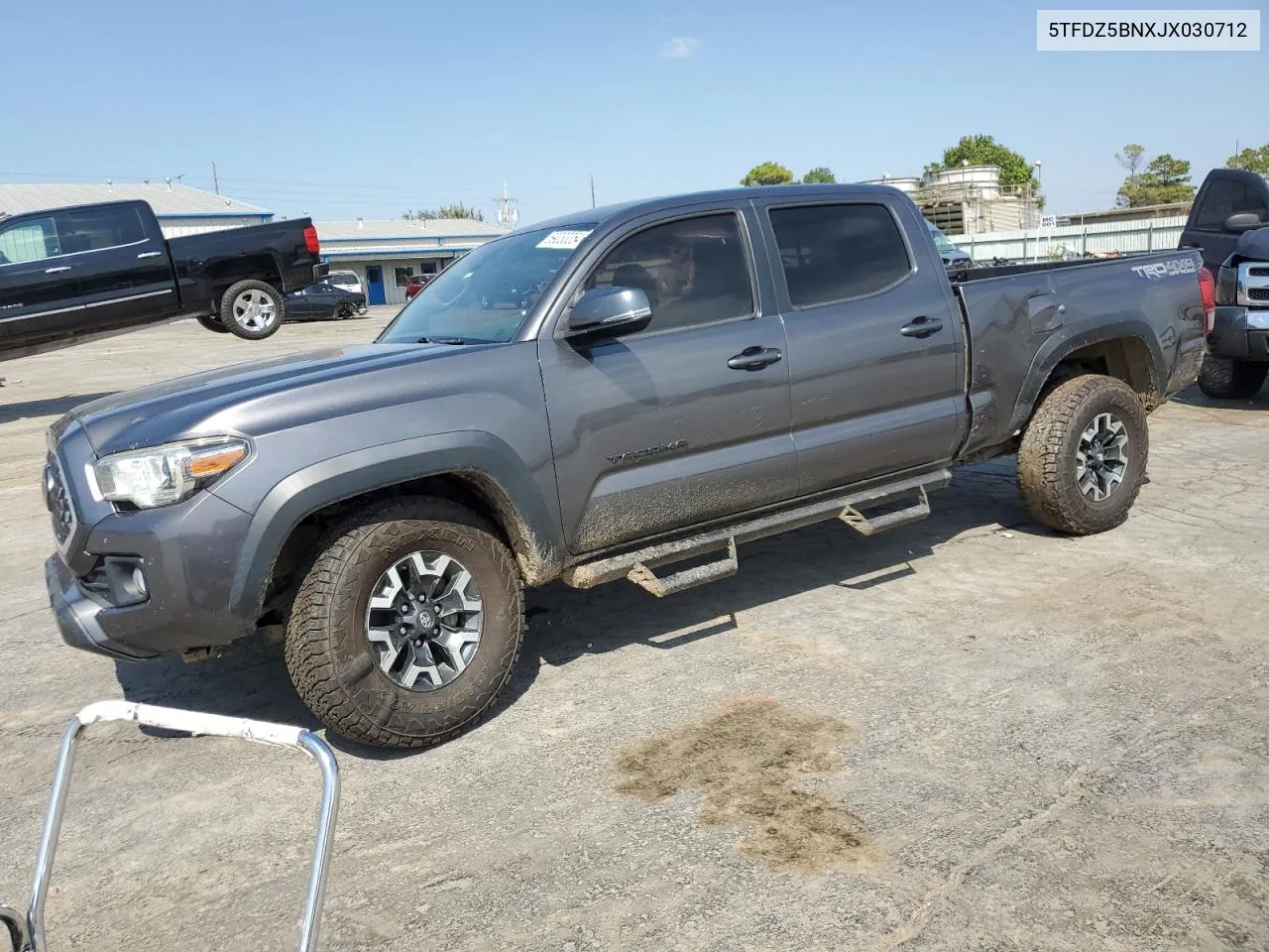 5TFDZ5BNXJX030712 2018 Toyota Tacoma Double Cab