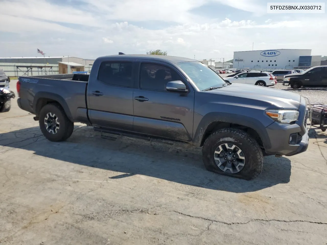 5TFDZ5BNXJX030712 2018 Toyota Tacoma Double Cab