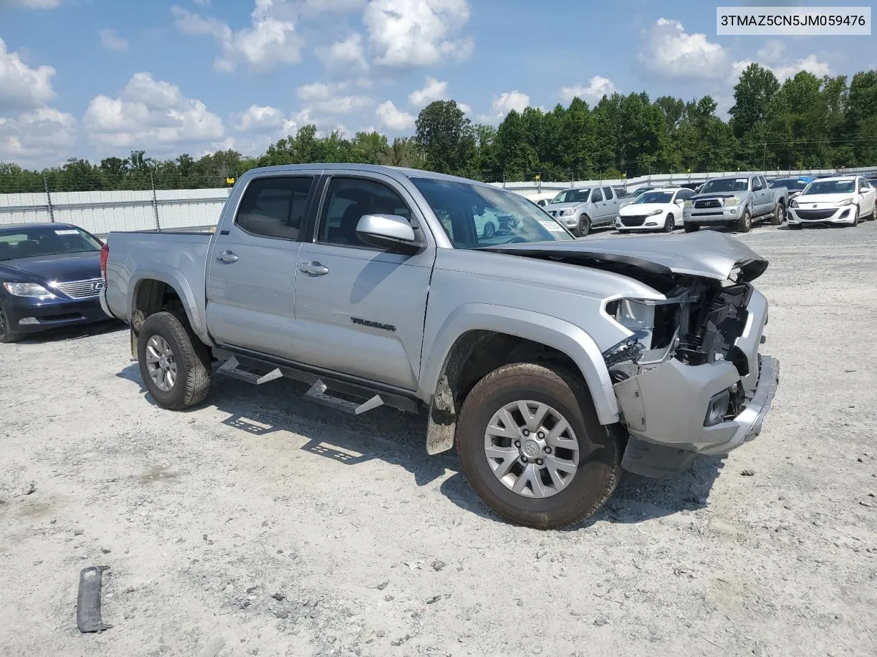 3TMAZ5CN5JM059476 2018 Toyota Tacoma Double Cab