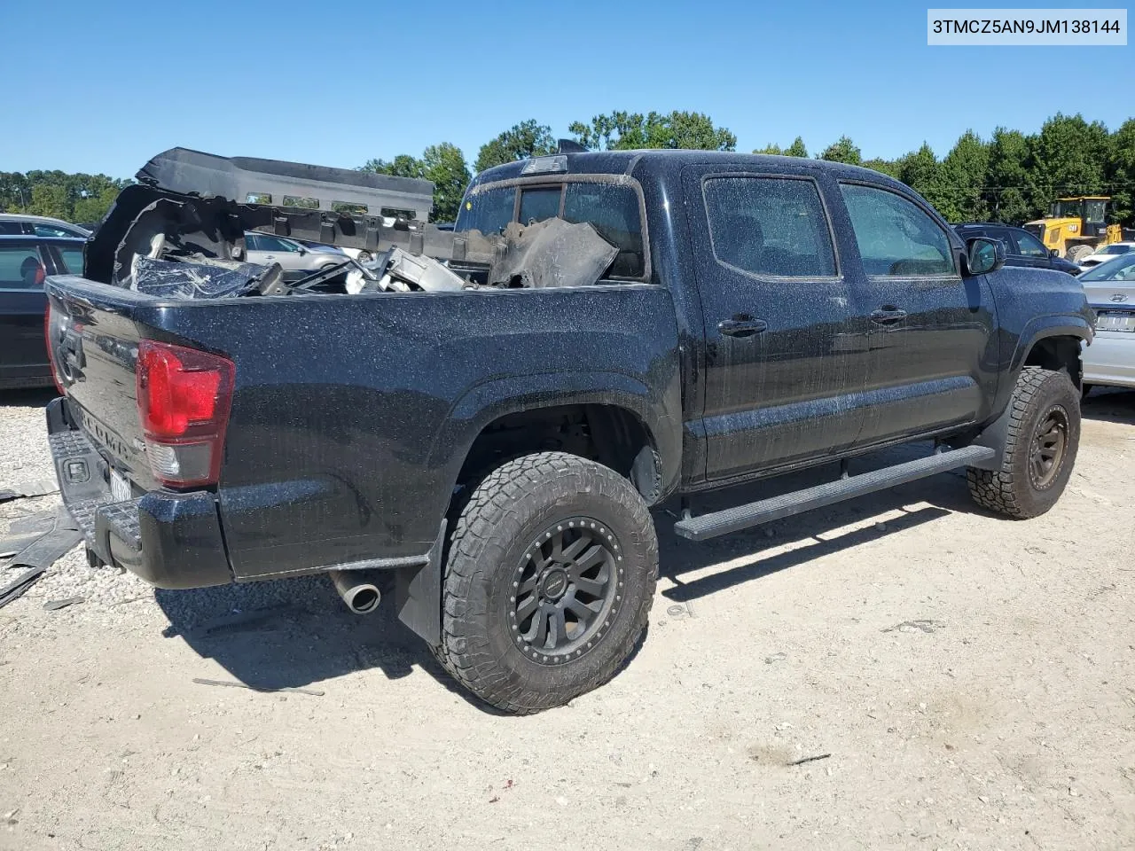 2018 Toyota Tacoma Double Cab VIN: 3TMCZ5AN9JM138144 Lot: 69344234