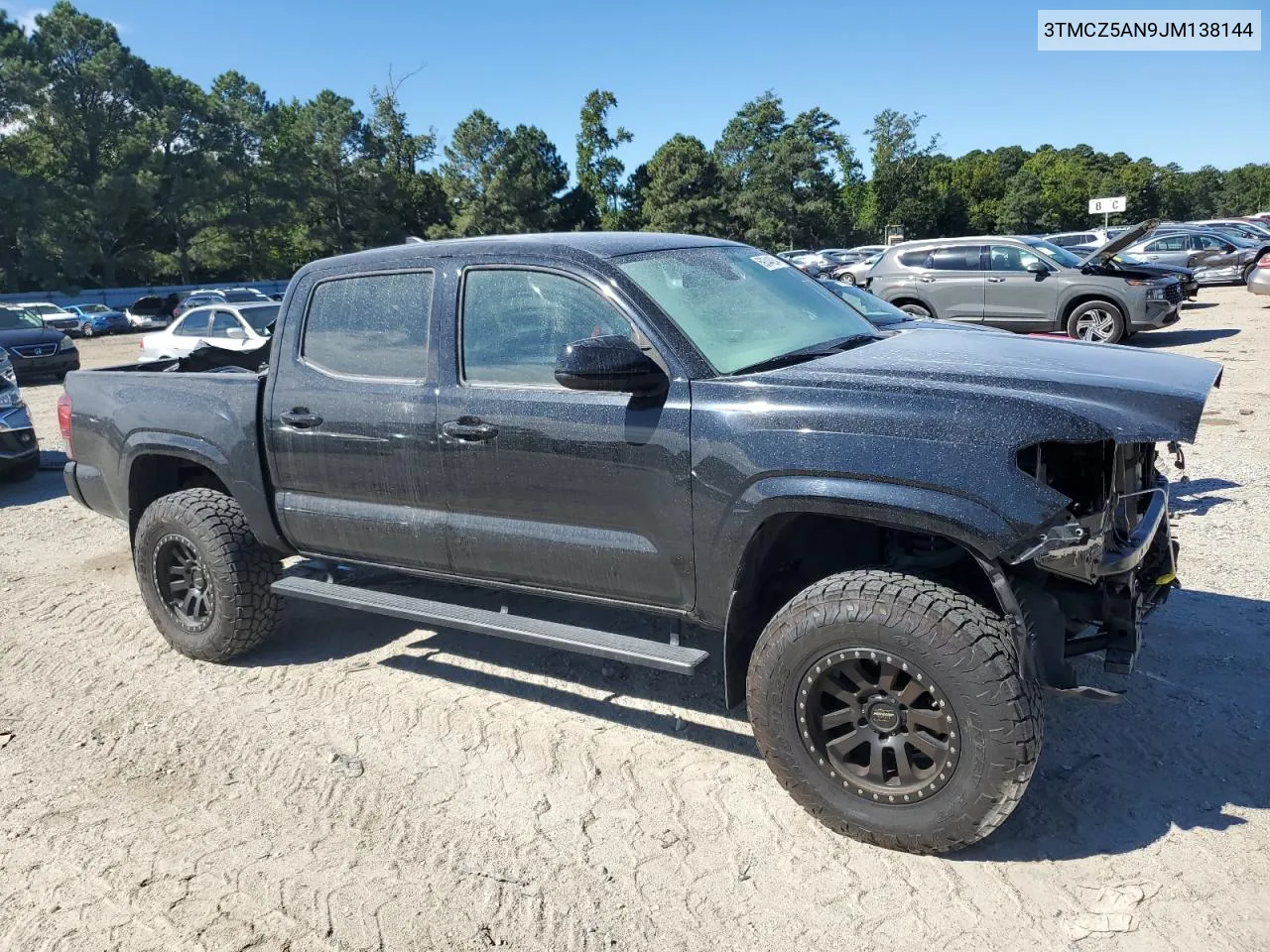 2018 Toyota Tacoma Double Cab VIN: 3TMCZ5AN9JM138144 Lot: 69344234