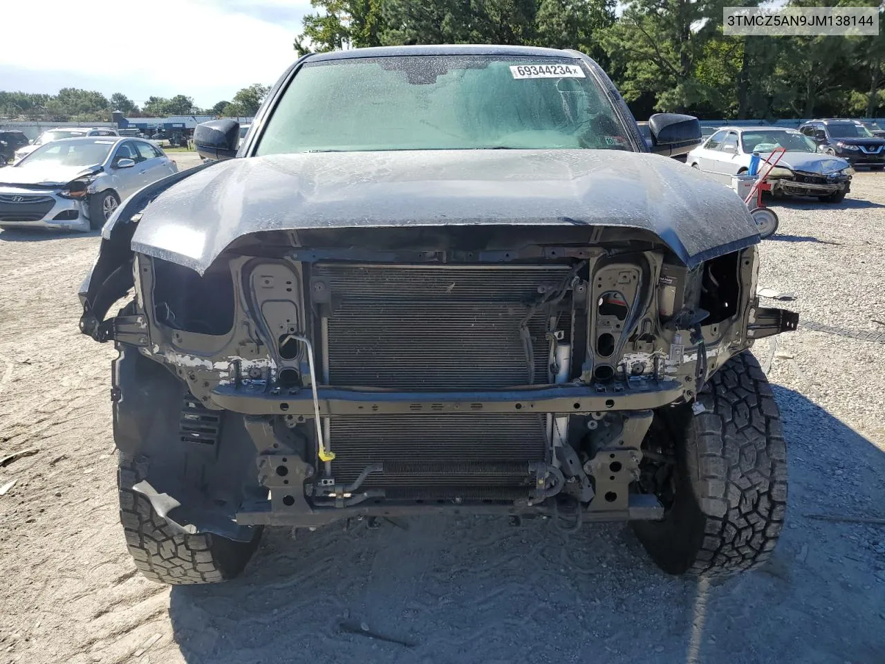 2018 Toyota Tacoma Double Cab VIN: 3TMCZ5AN9JM138144 Lot: 69344234