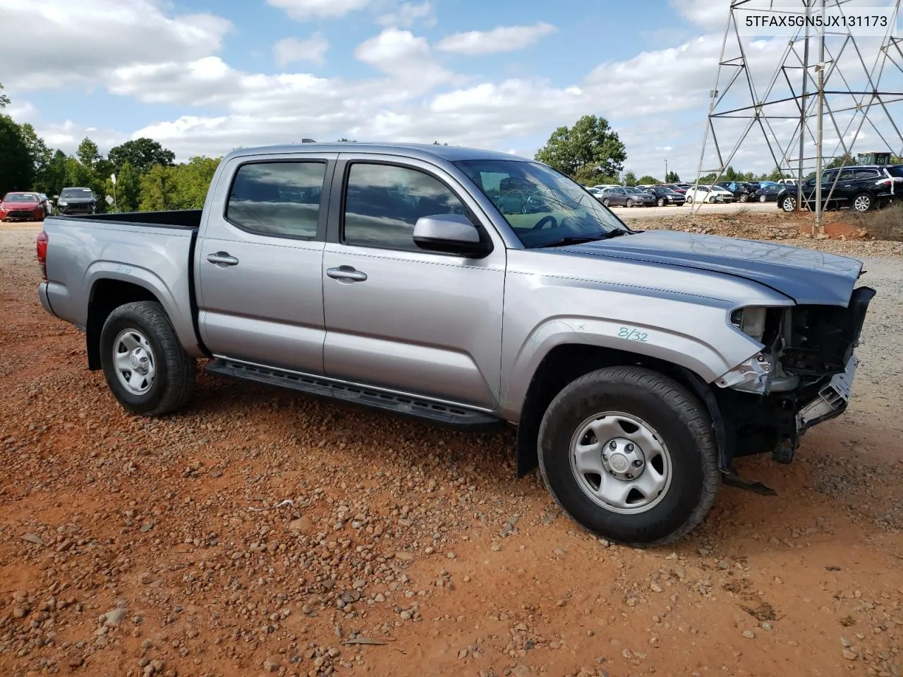 2018 Toyota Tacoma Double Cab VIN: 5TFAX5GN5JX131173 Lot: 69436274