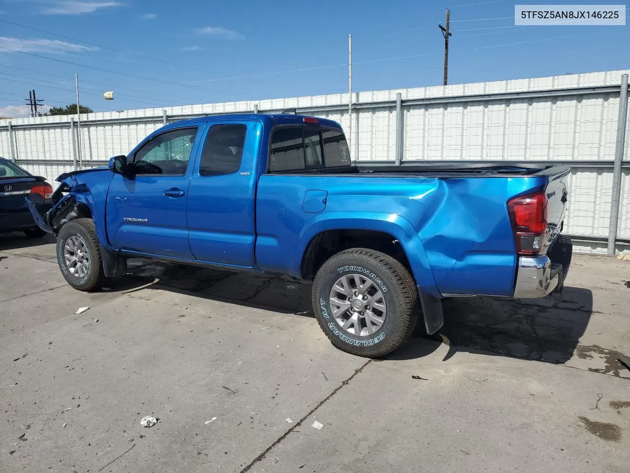 2018 Toyota Tacoma Access Cab VIN: 5TFSZ5AN8JX146225 Lot: 69533094