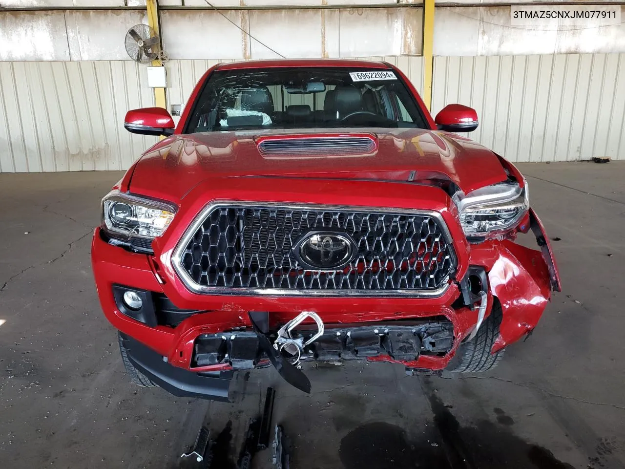 2018 Toyota Tacoma Double Cab VIN: 3TMAZ5CNXJM077911 Lot: 69622094